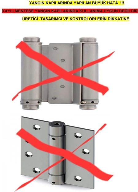 YAYLI MENTEŞE KULLANAN - KULLANDIRAN - KULLANMASINA ONAY VEREN SORUMLULARIN ALDIGI RİSKLER 