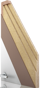 ÇOK KATMANLI "HYBRID" OKALLEVHA (FR 30-60 dk , 48 dB e kadar SES YALITIMI)